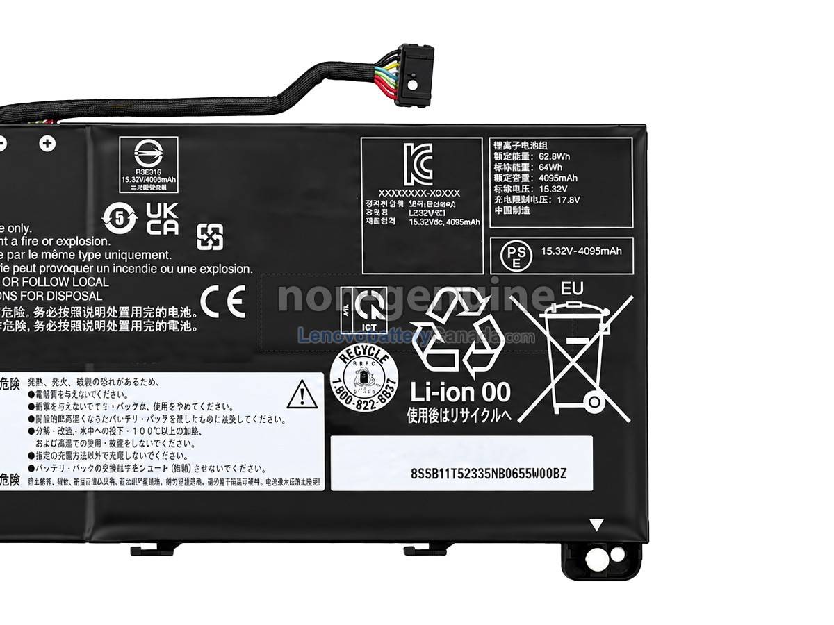 Replacement battery for Lenovo THINKBOOK 14 G9 AHP-21V000ARED