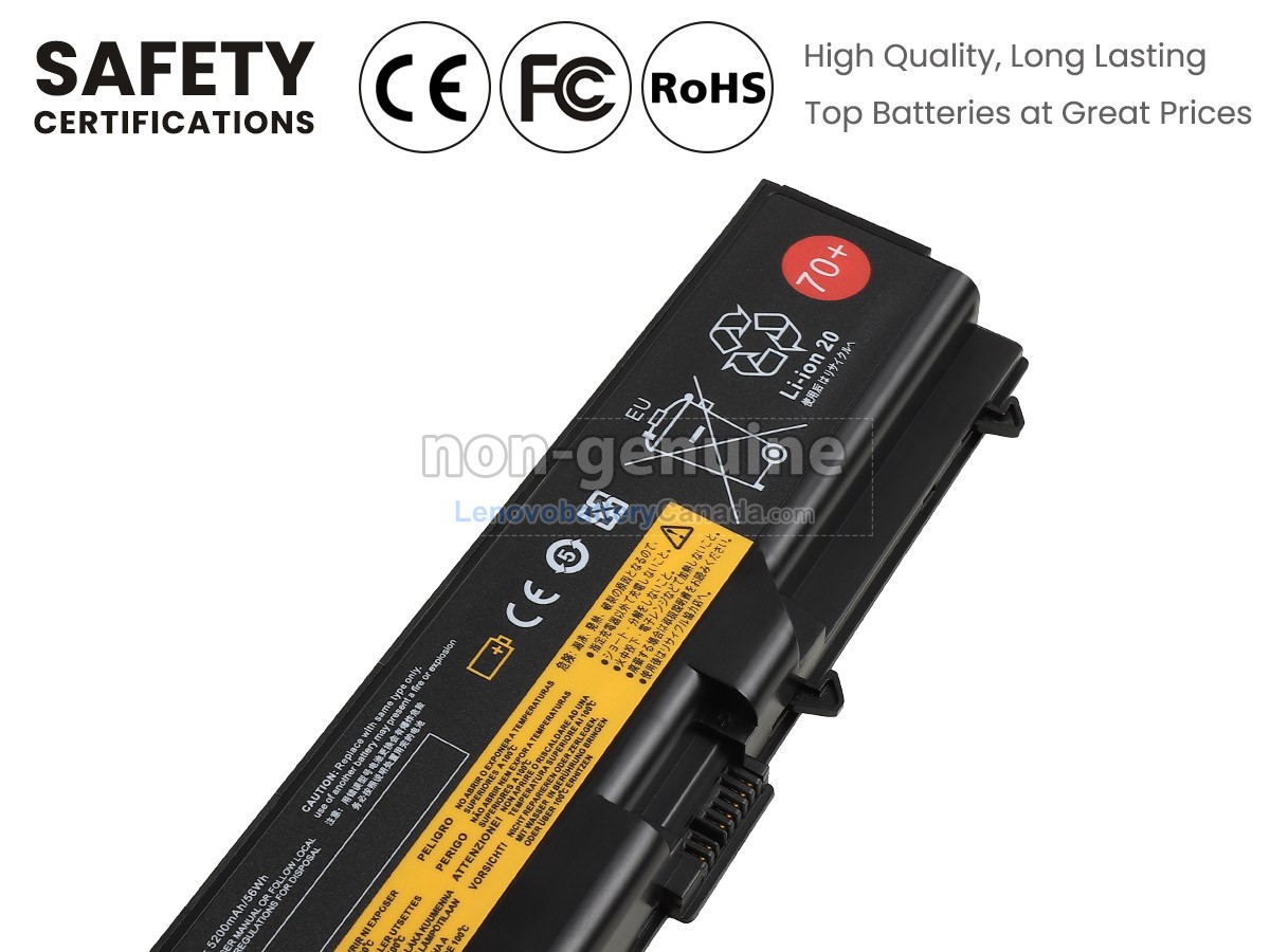 Replacement battery for Lenovo ThinkPad EDGE E40 0578