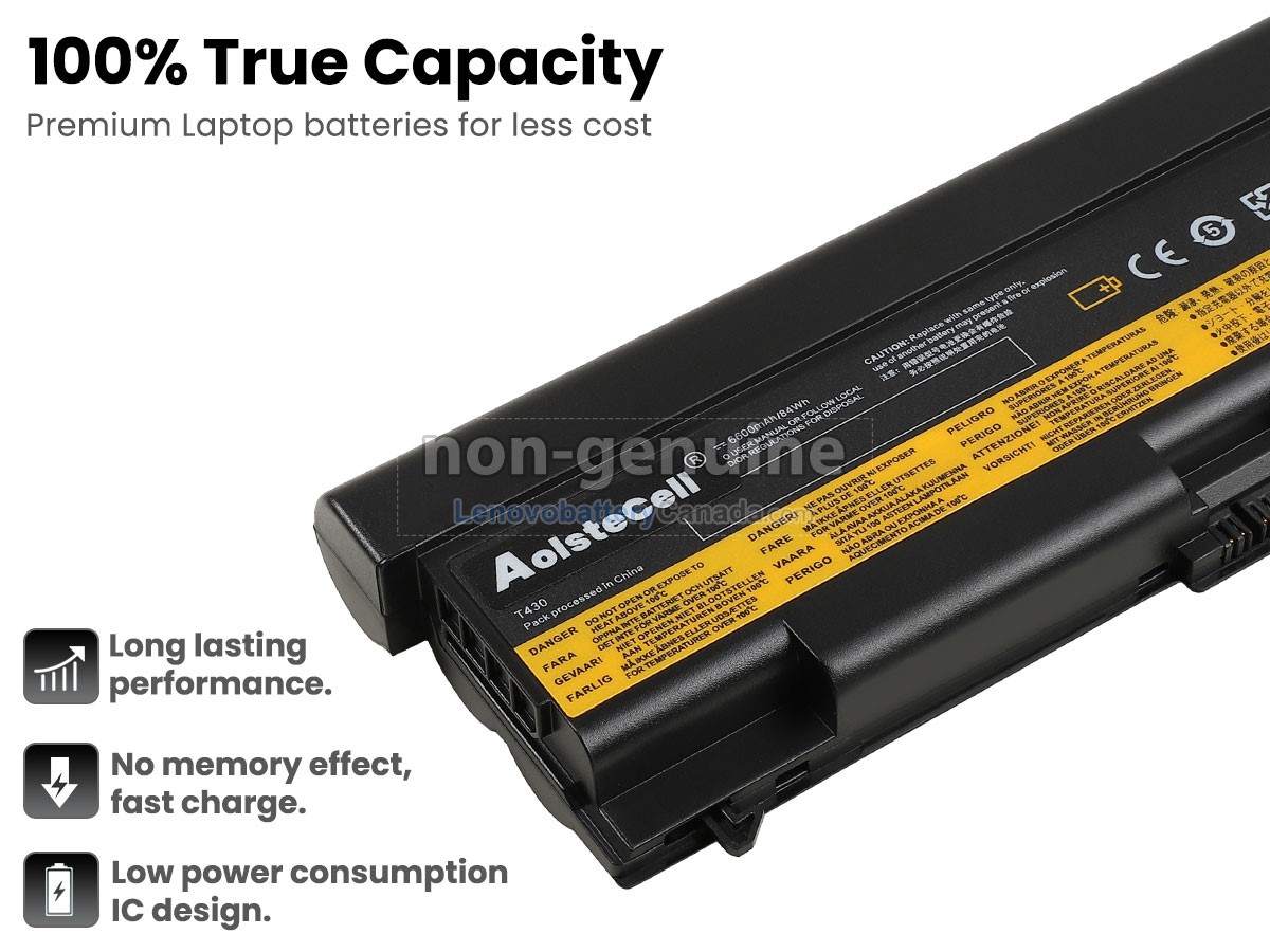 Replacement battery for Lenovo ThinkPad EDGE E40 0578