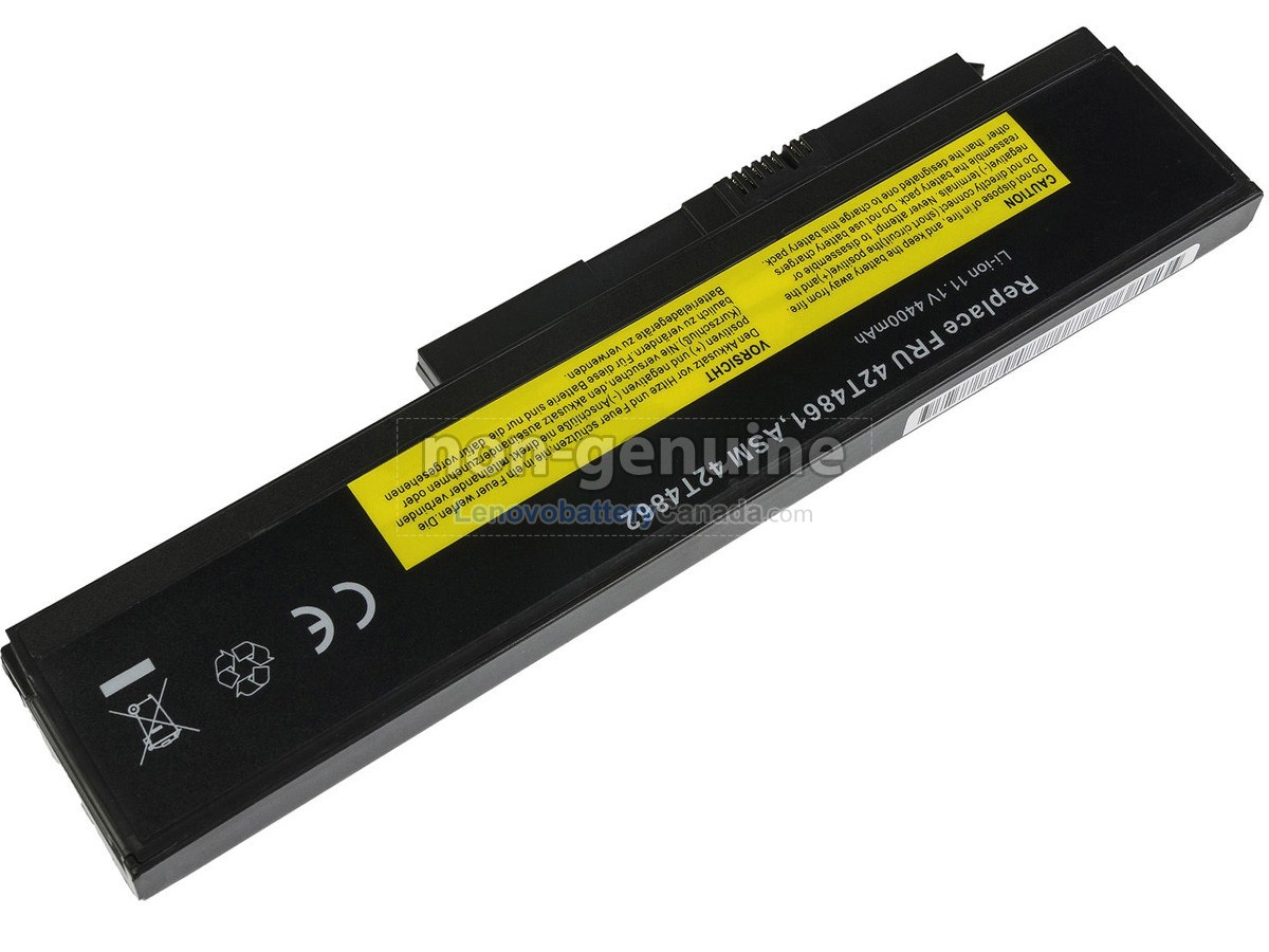 Replacement battery for Lenovo 42T4862