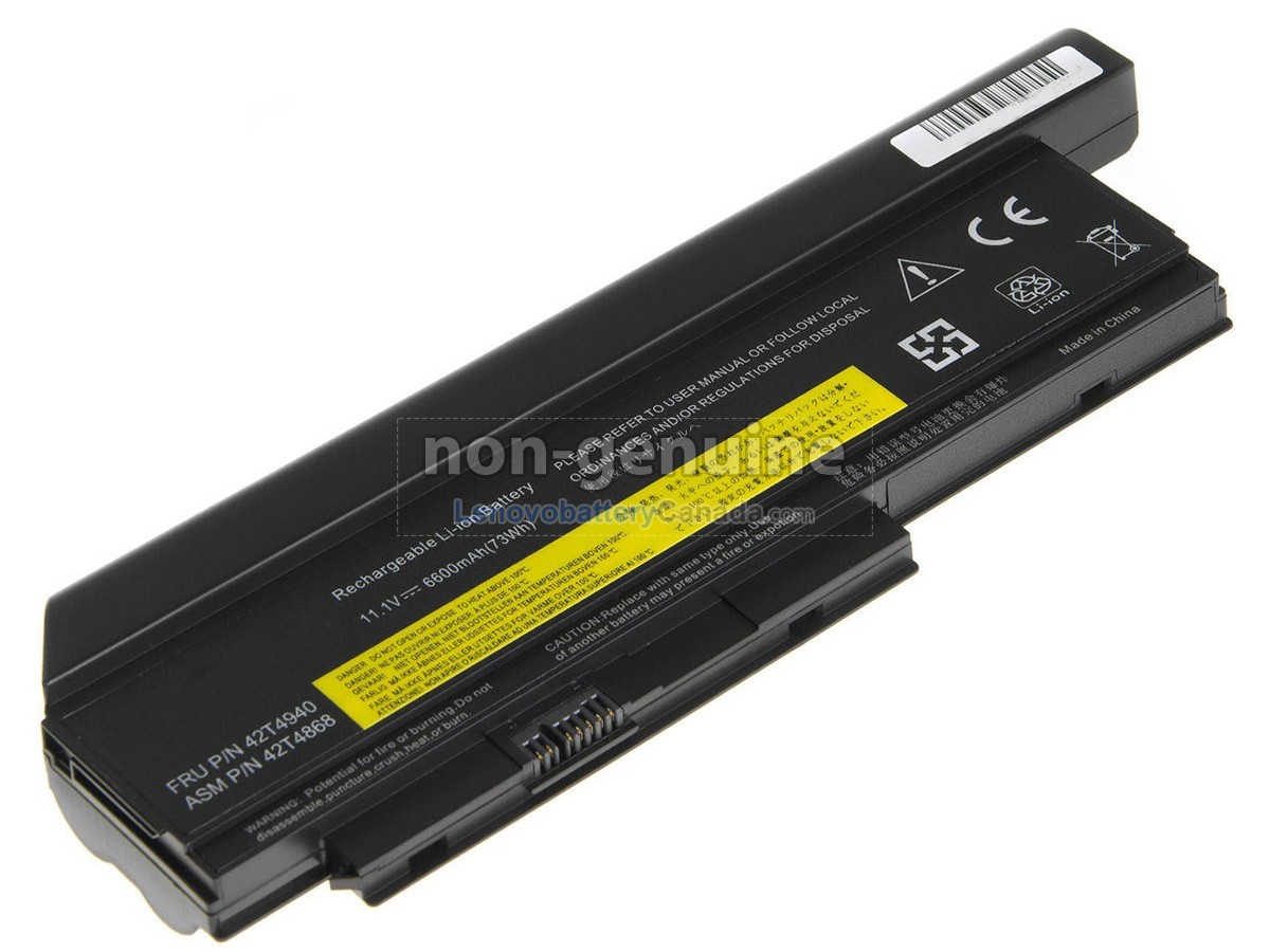 Replacement battery for Lenovo 45N1027
