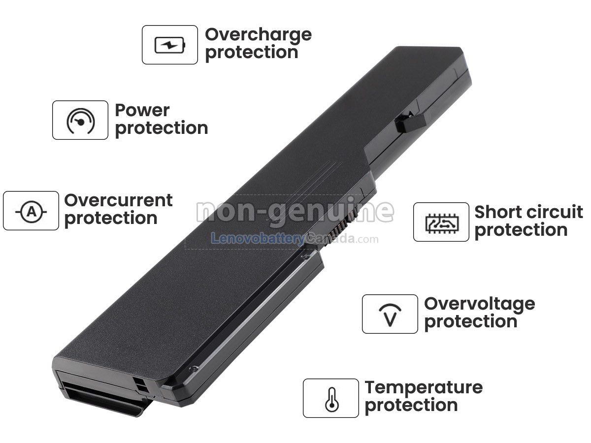 Replacement battery for Lenovo L09N6Y02