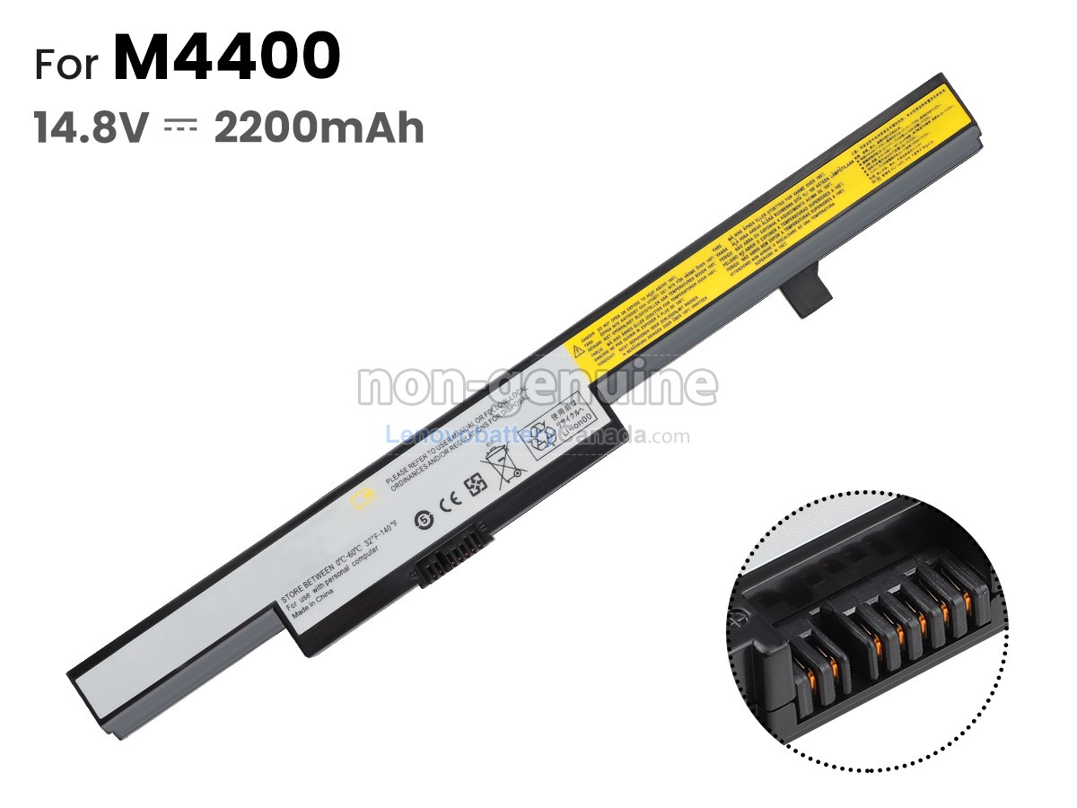 Replacement battery for Lenovo Eraser N40-30