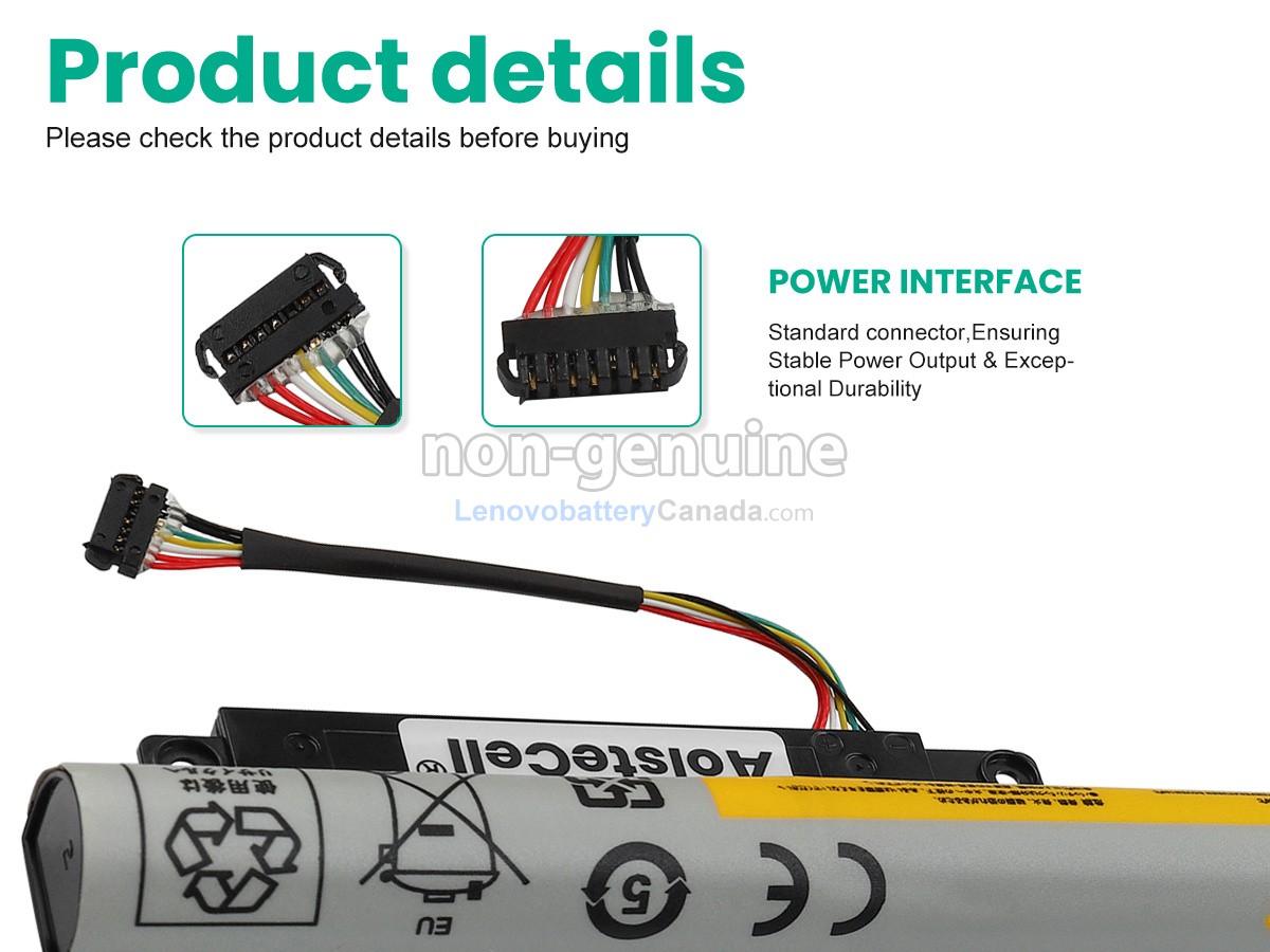 Replacement battery for Lenovo IdeaPad FLEX 10 59407061