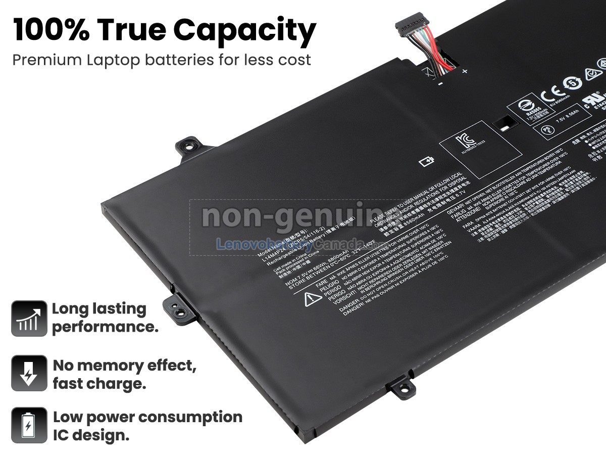Replacement battery for Lenovo YOGA 900-13ISK-80MK0072GE