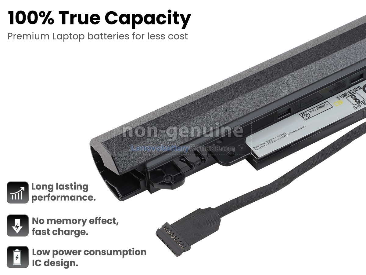 Replacement battery for Lenovo IdeaPad 110-15AST