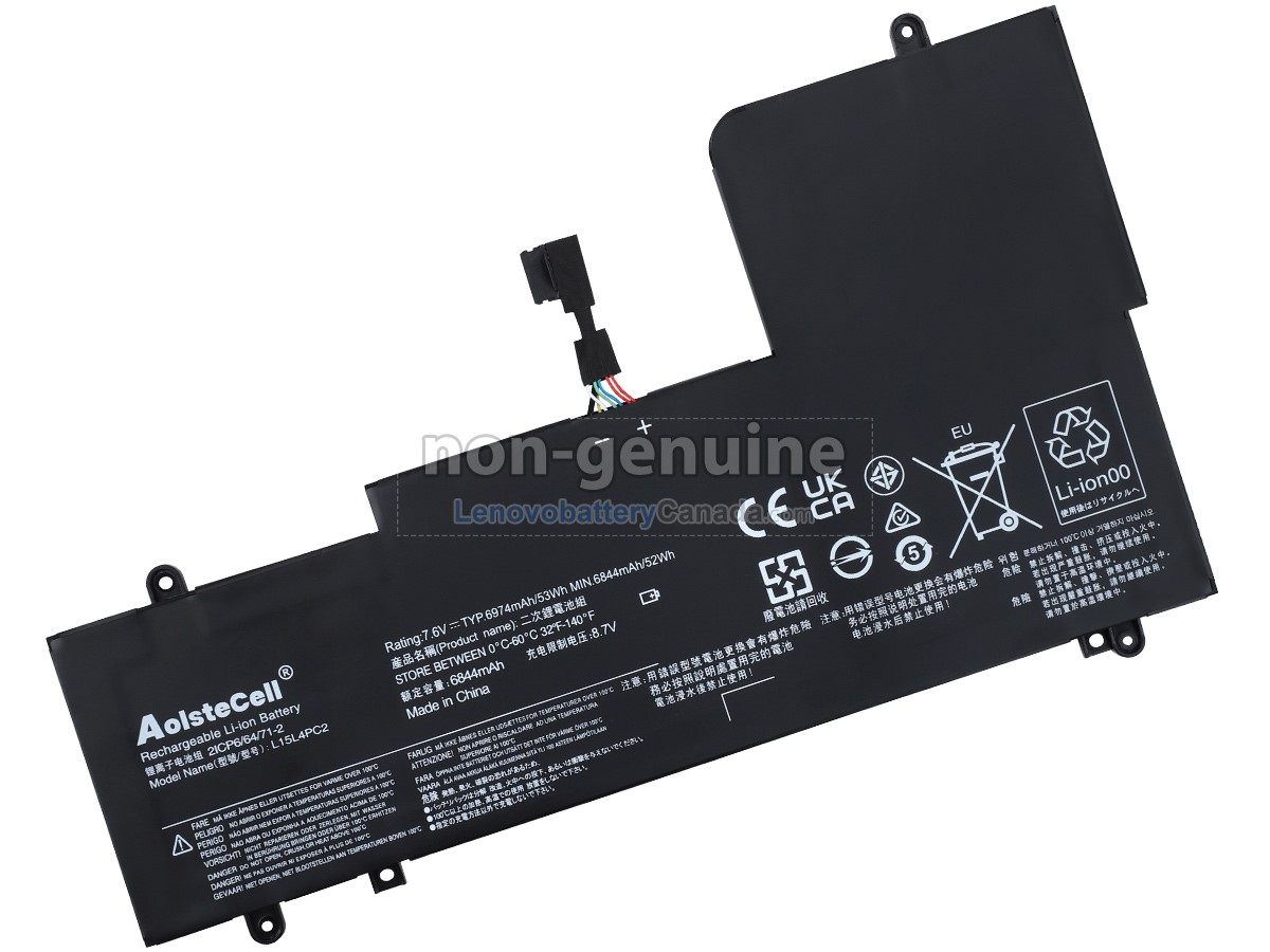Replacement battery for Lenovo YOGA 710-15ISK
