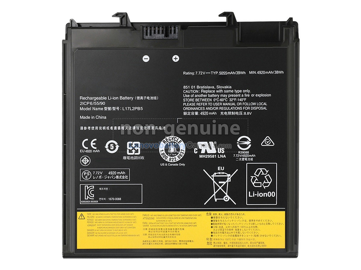 Replacement battery for Lenovo V130-14IKB-81HQ
