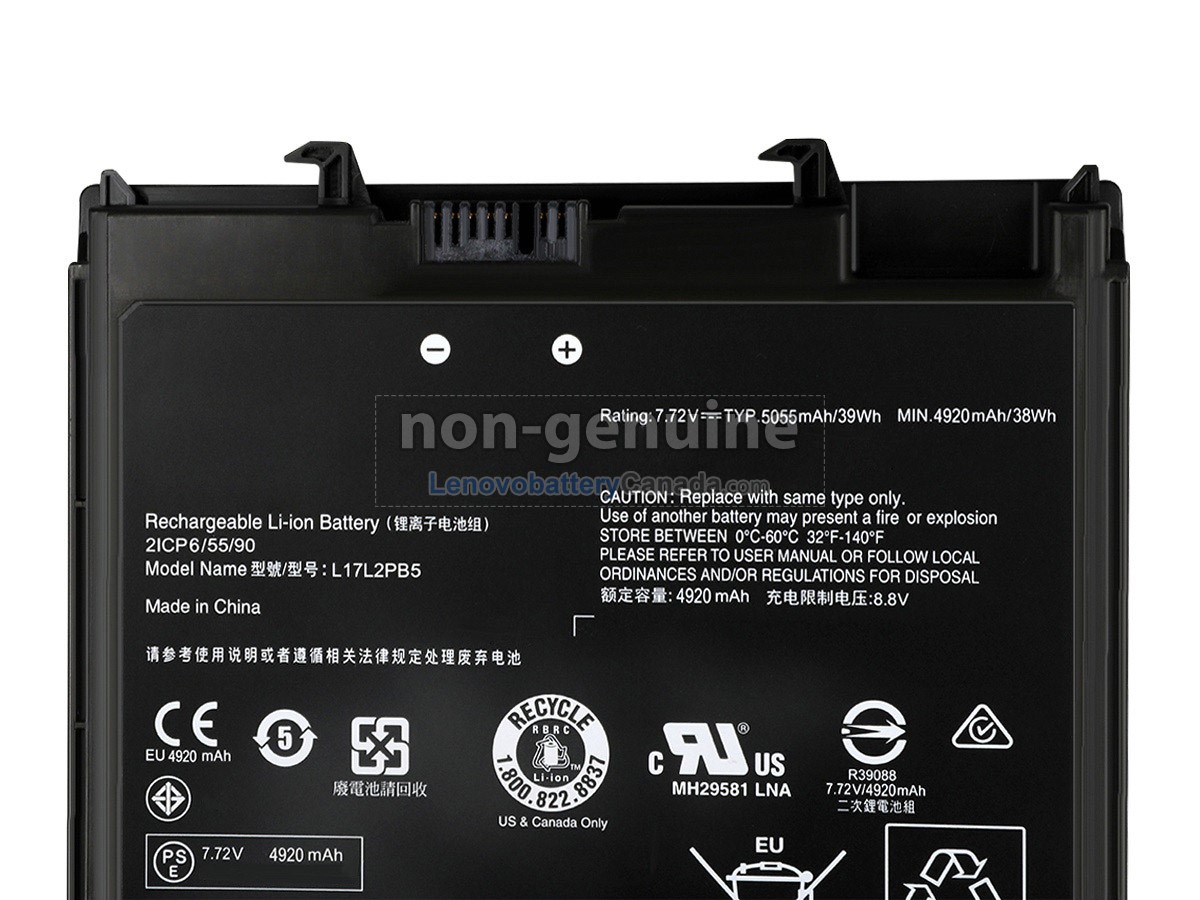Replacement battery for Lenovo V130-14IKB