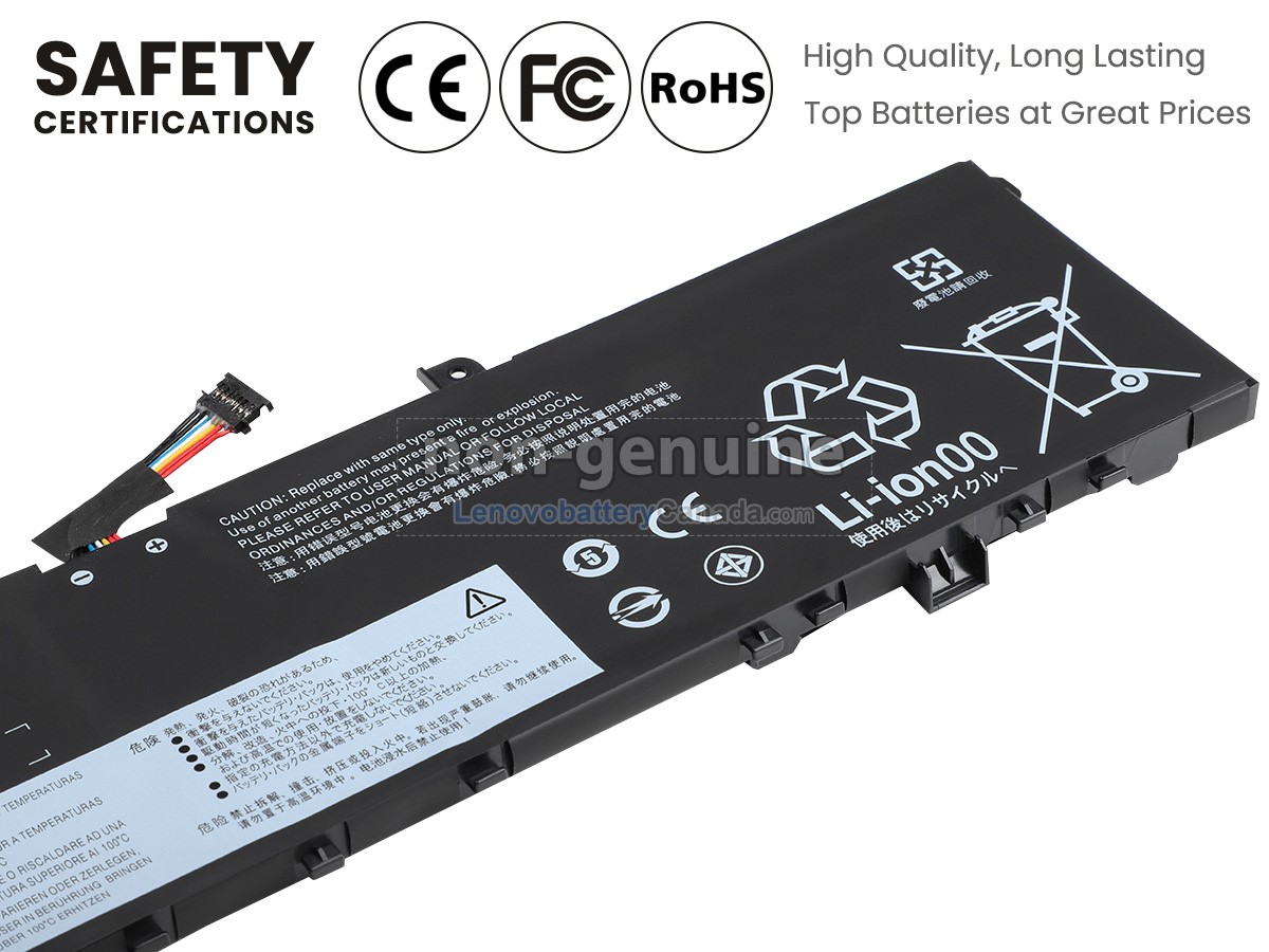 Replacement battery for Lenovo ThinkPad P1-20MD004BML