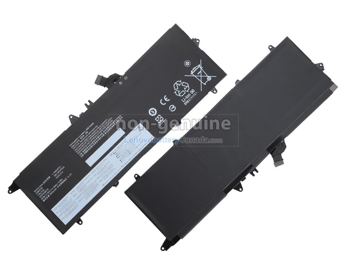 Replacement battery for Lenovo 02DL016