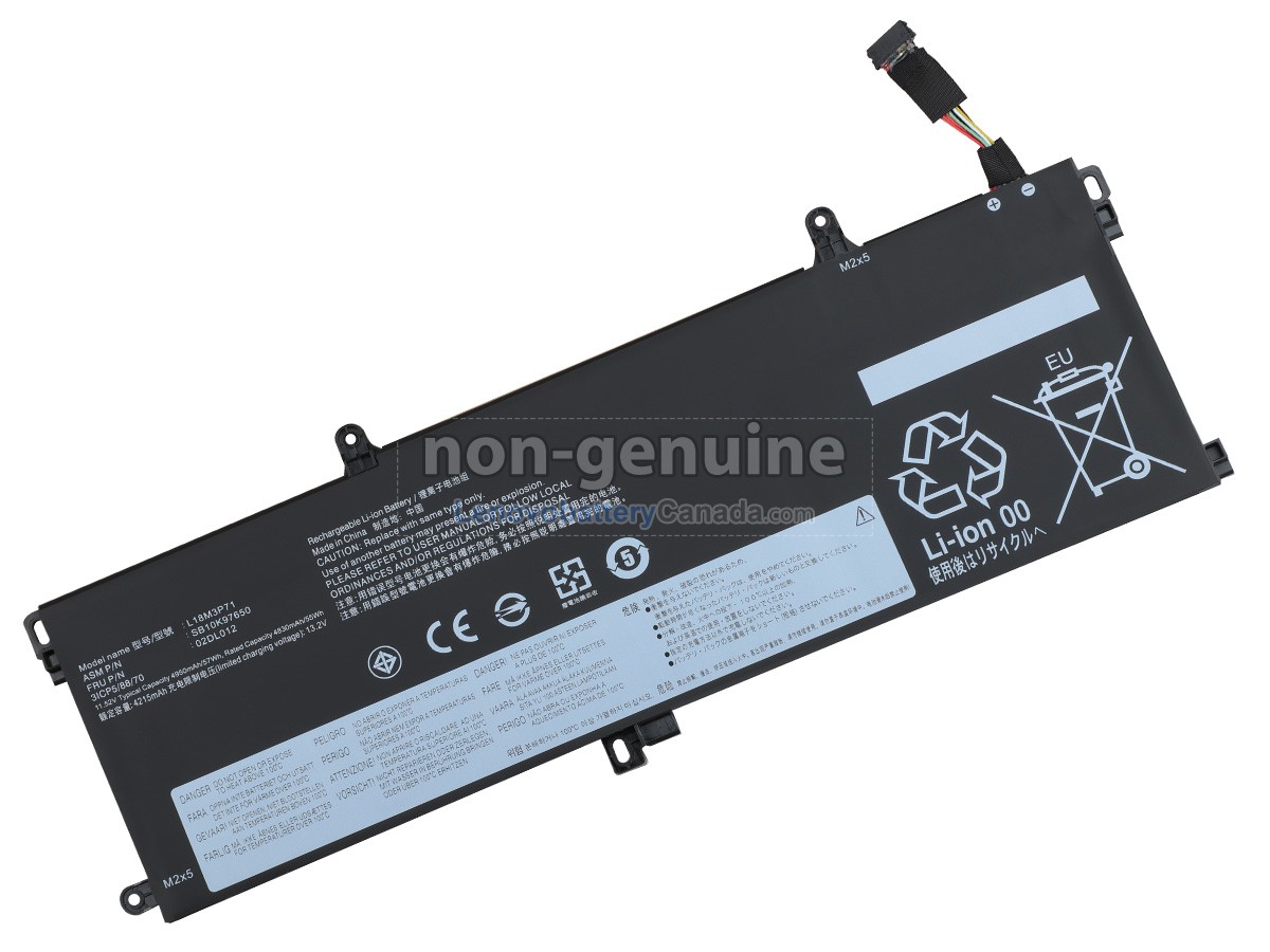 Replacement battery for Lenovo ThinkPad P53S-20N6000MIV
