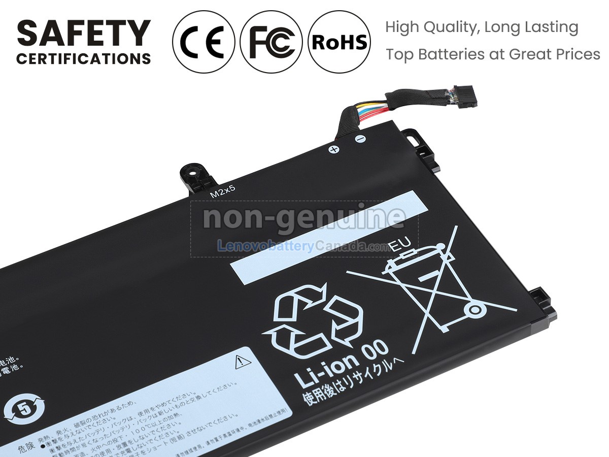 Replacement battery for Lenovo ThinkPad P53S-20N6000CIU
