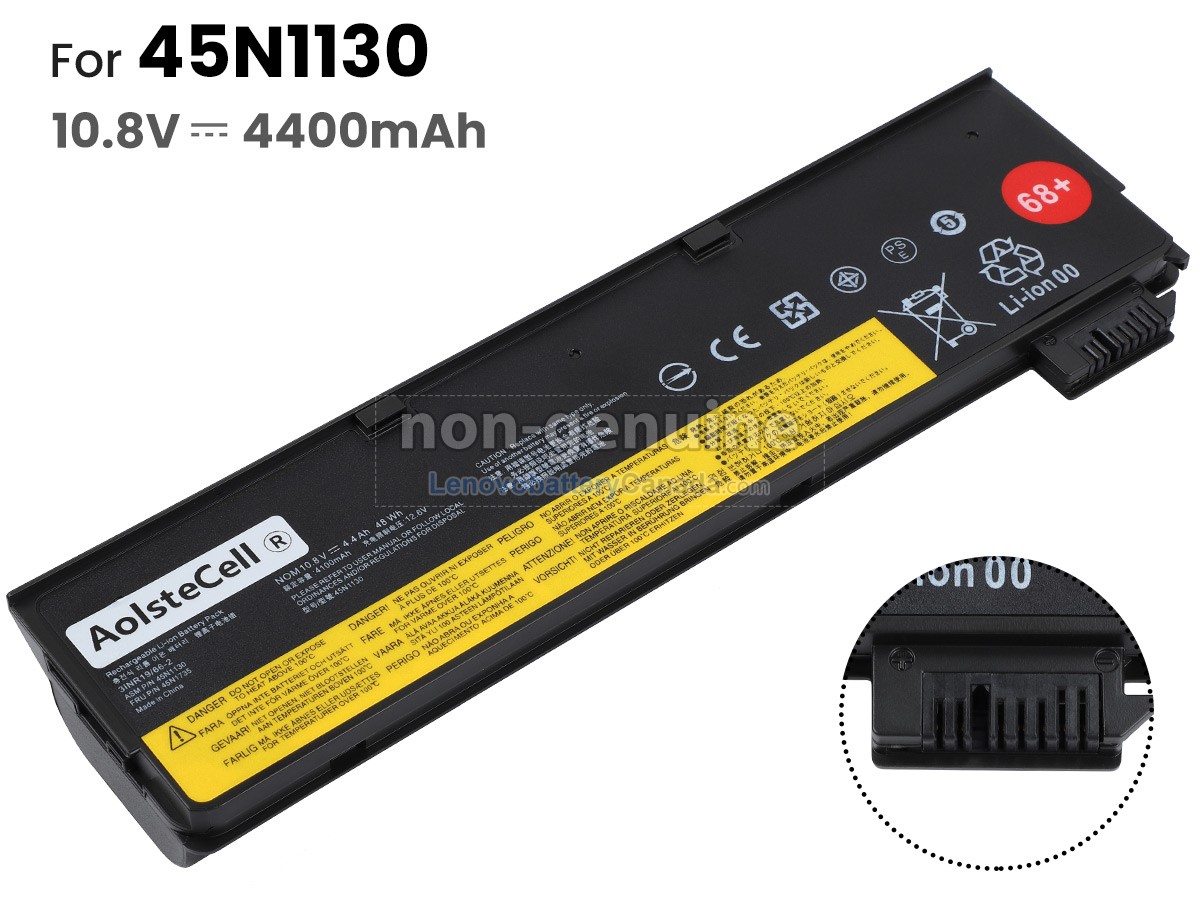 Replacement battery for Lenovo SB10K12721